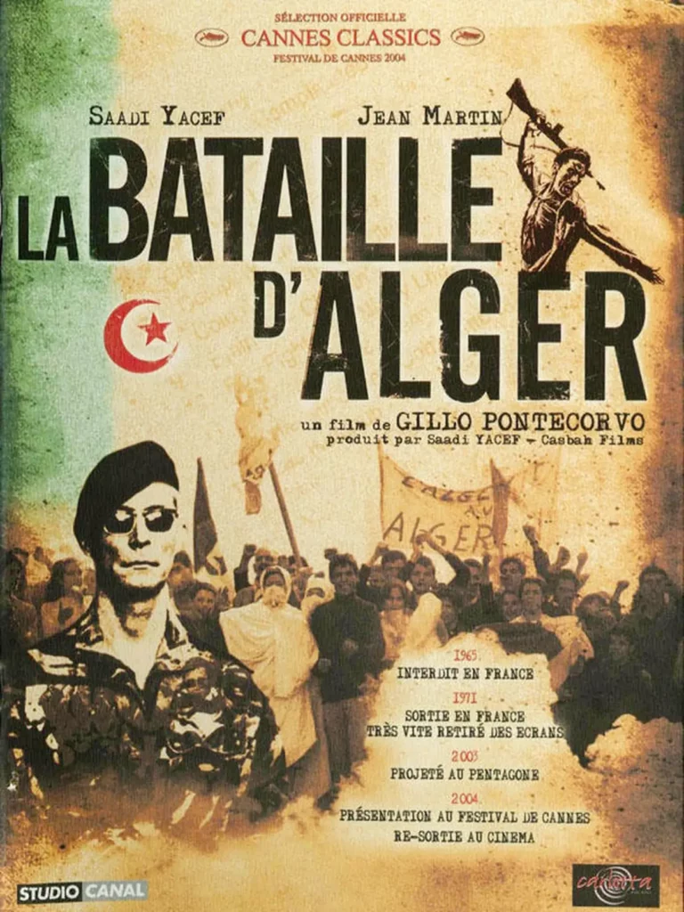 Nouvelle affiche du film La Bataille d'Alger