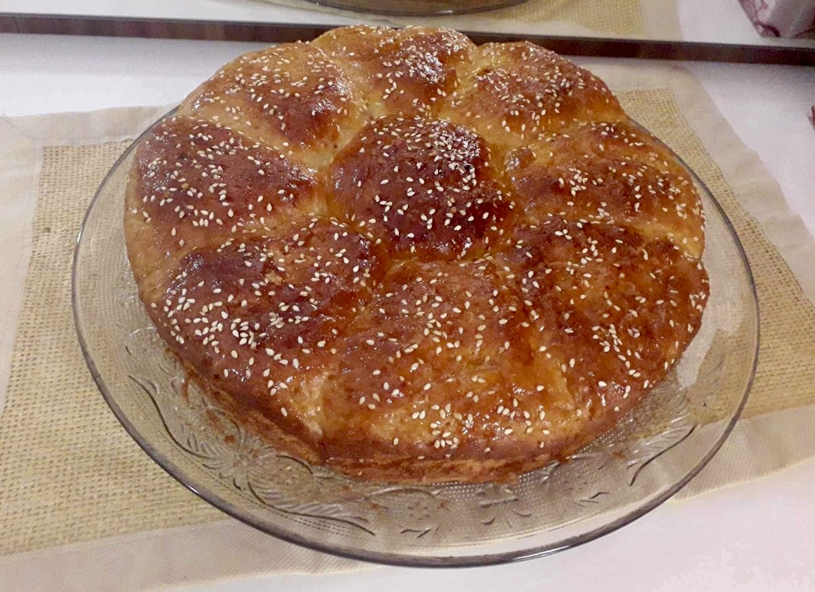 Brioche maison aux grains de sésame