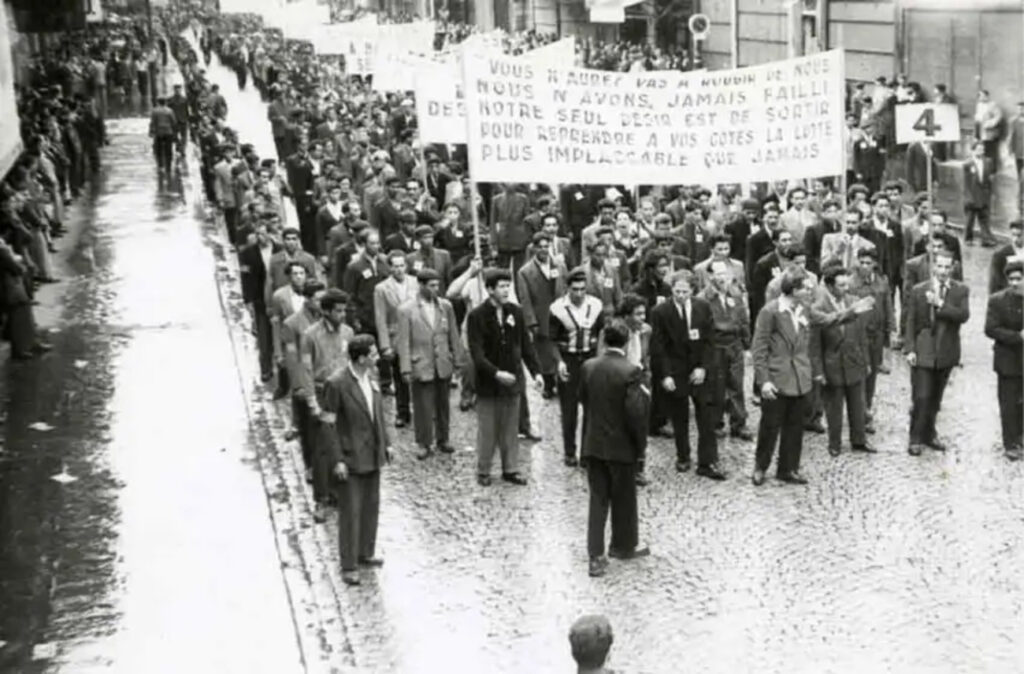 Manifestation du 14 juillet 1953
