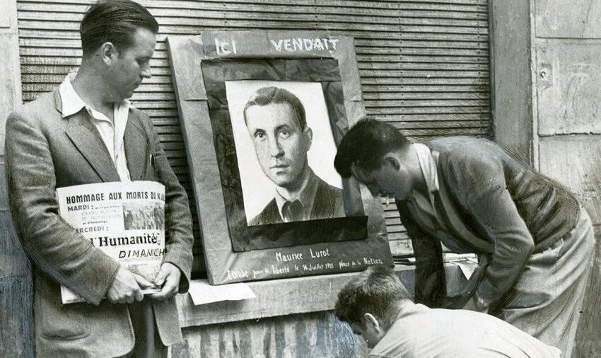 Portrait de Maurice Lurot (Rue du Ruisseau à Paris, juillet 1953)