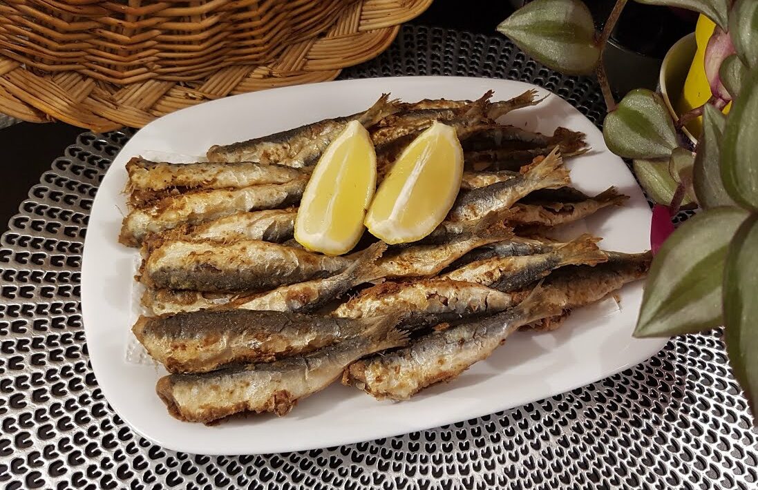 Sardines frites