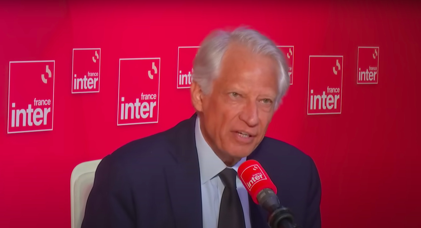 Dominique De Villepin France Inter