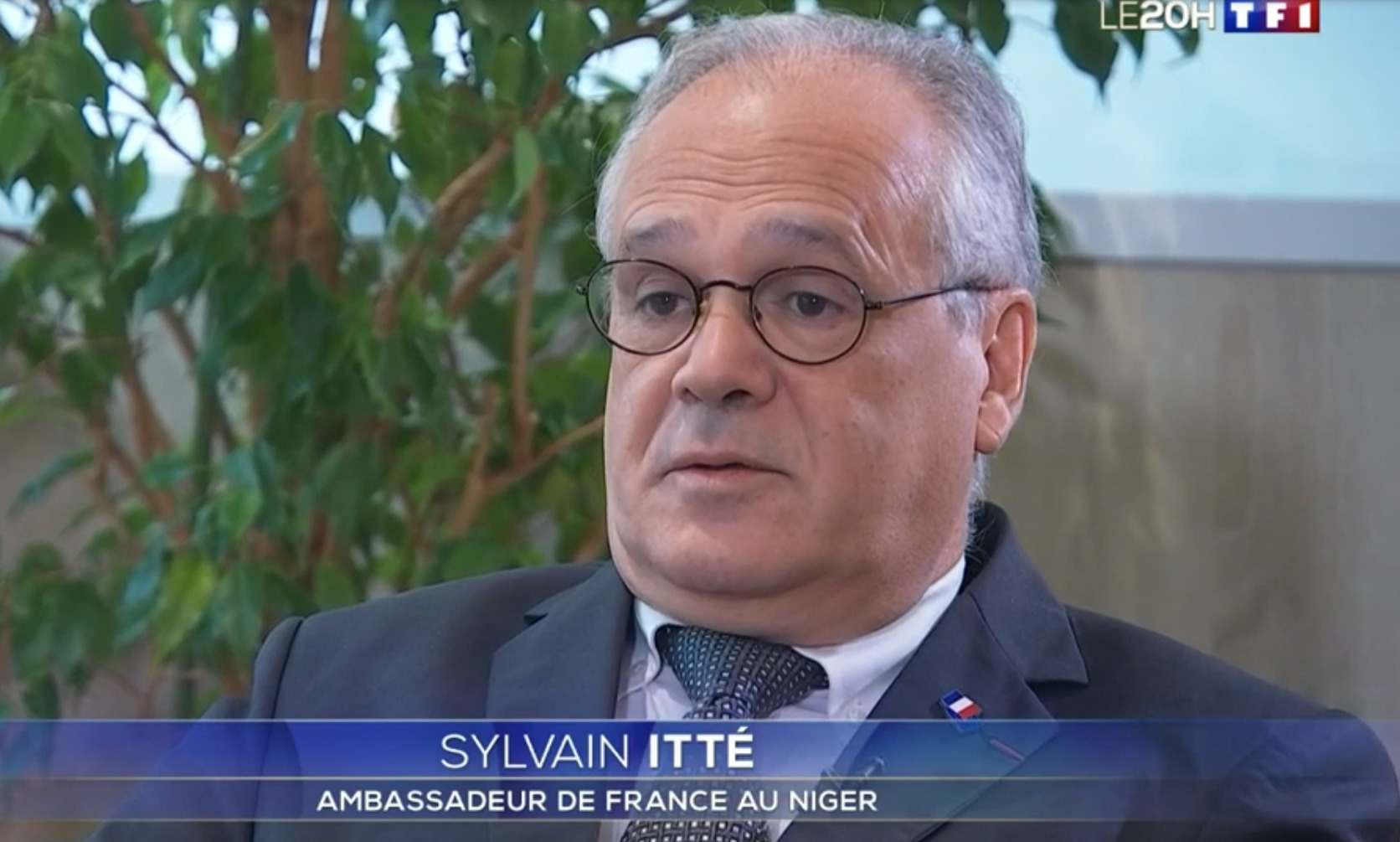 L'ambassadeur de France au Niger, Sylvain Itté, sur TF1