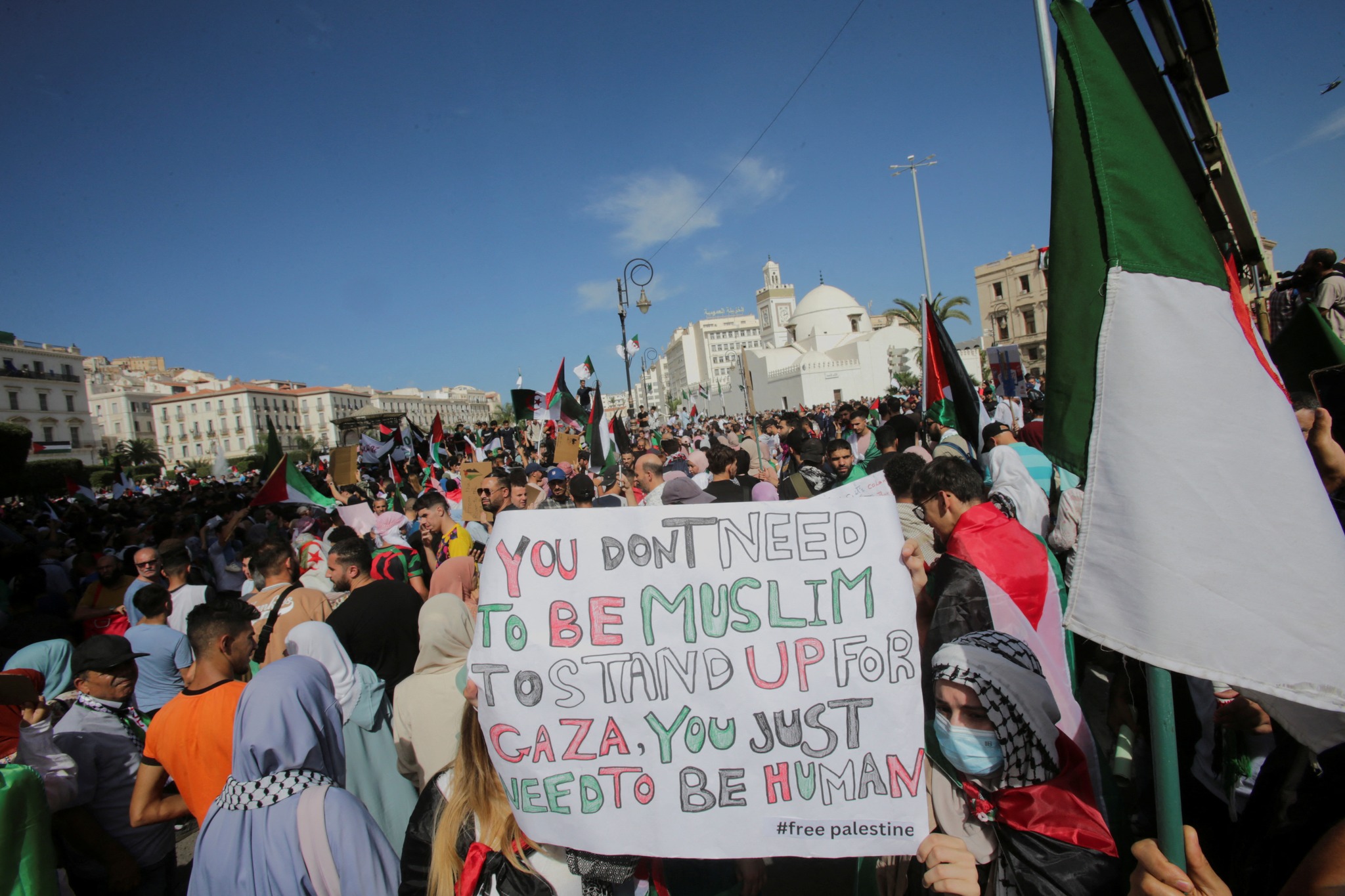 Manifestations pro-palestiniennes en Algérie
