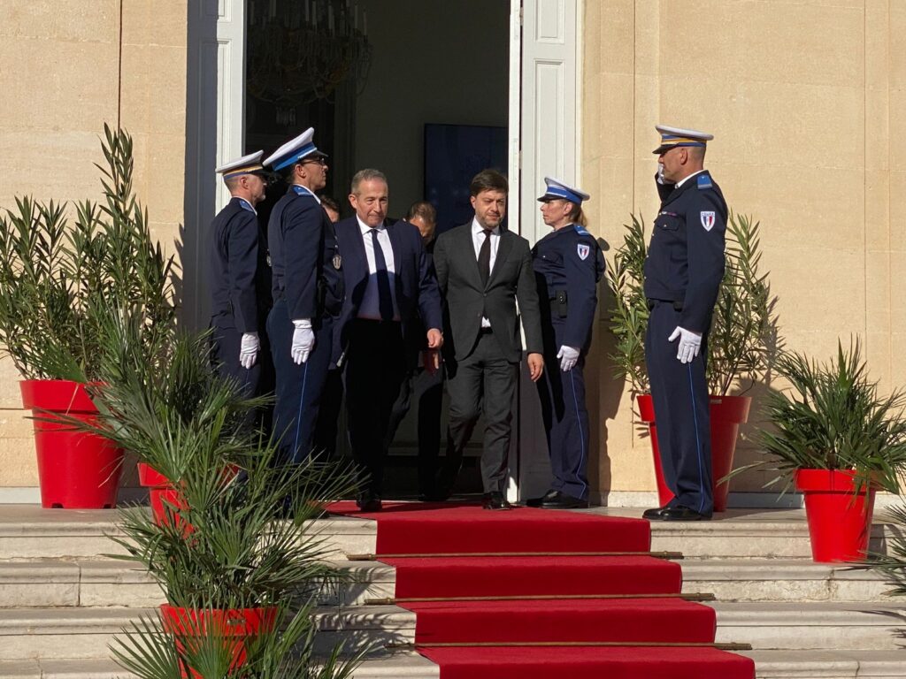 Ambassadeur d'Algérie en visite à Marseille, rencontre avec le maire Benoît Payan