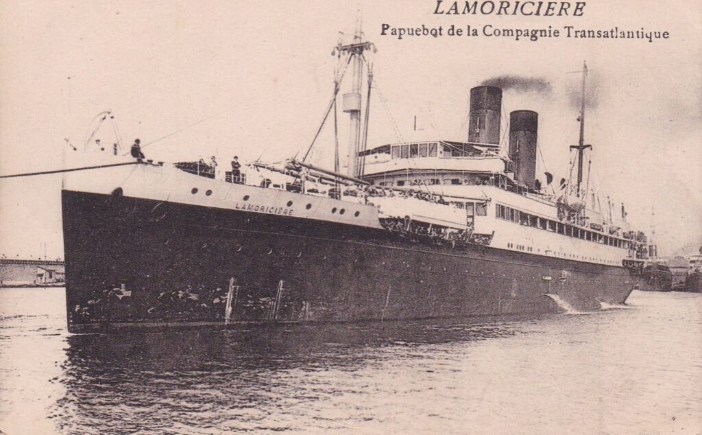 Photo du navire Lamoricière