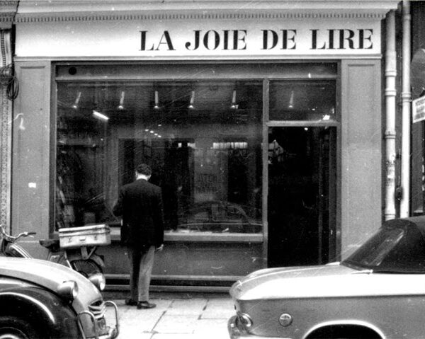 La librairie « La Joie de lire » de François Maspero, devenue les Éditions Maspero en 1959. Celle-ci a été la plus censurée durant la guerre d’Algérie avec 14 livres saisis, sur un total de 32 titres de 1954 à 1962 (©D.R).