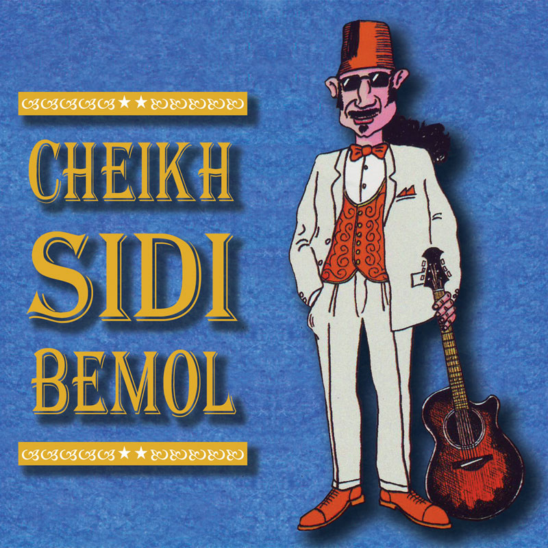 Pochette de l’album Cheikh Sidi Bemol (Samarkand, 1998).